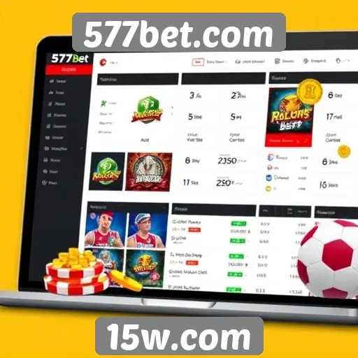 Interface e usabilidade da plataforma 577bet